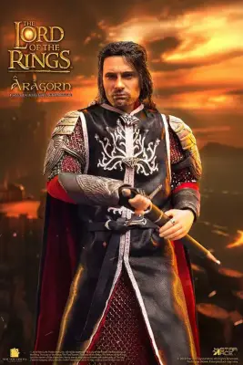 Figurine lotr king aragorn 2.0 regular 1/8